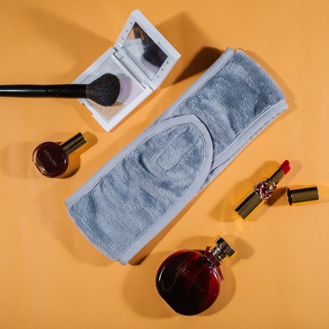 Custom Printing Fleece Headband Makeup Spa Terry Headband For Long Hair